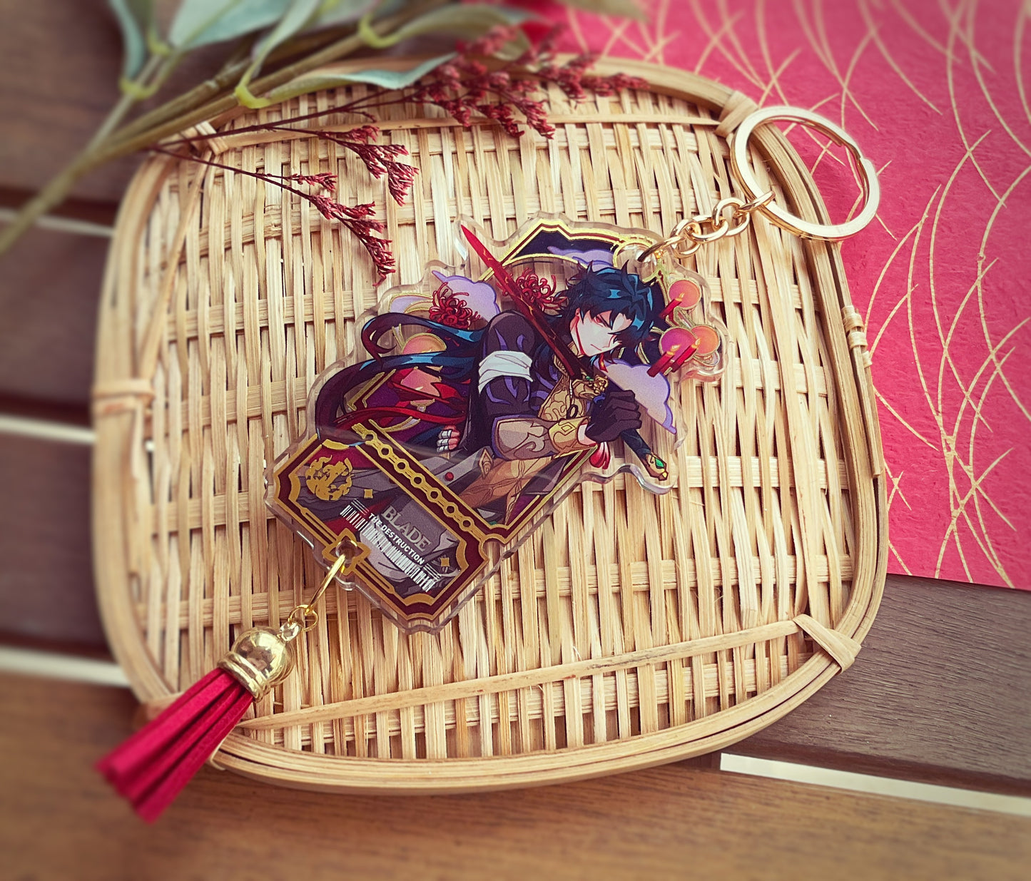 Honkai Star Rail Gold Foil Charms