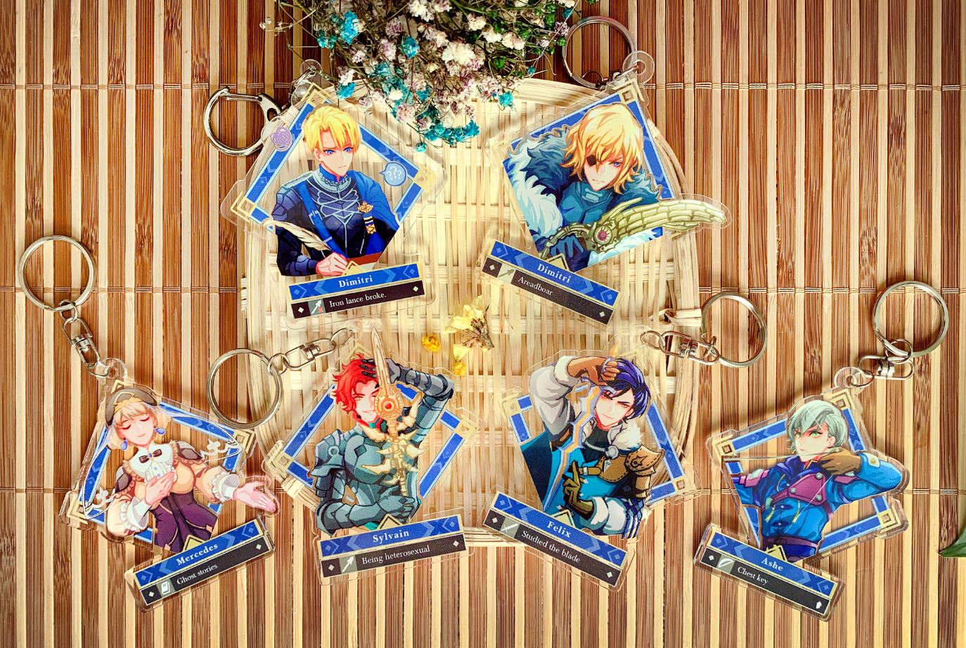 Fire Emblem Three Houses Charms (Single-Sided)