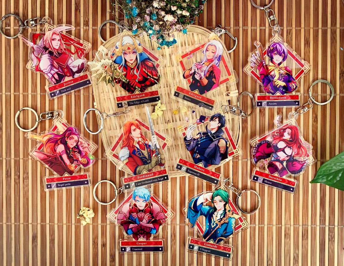 Fire Emblem Three Houses Charms (Single-Sided)