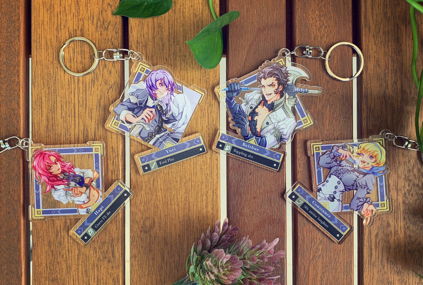 Fire Emblem Three Houses Charms (Single-Sided)