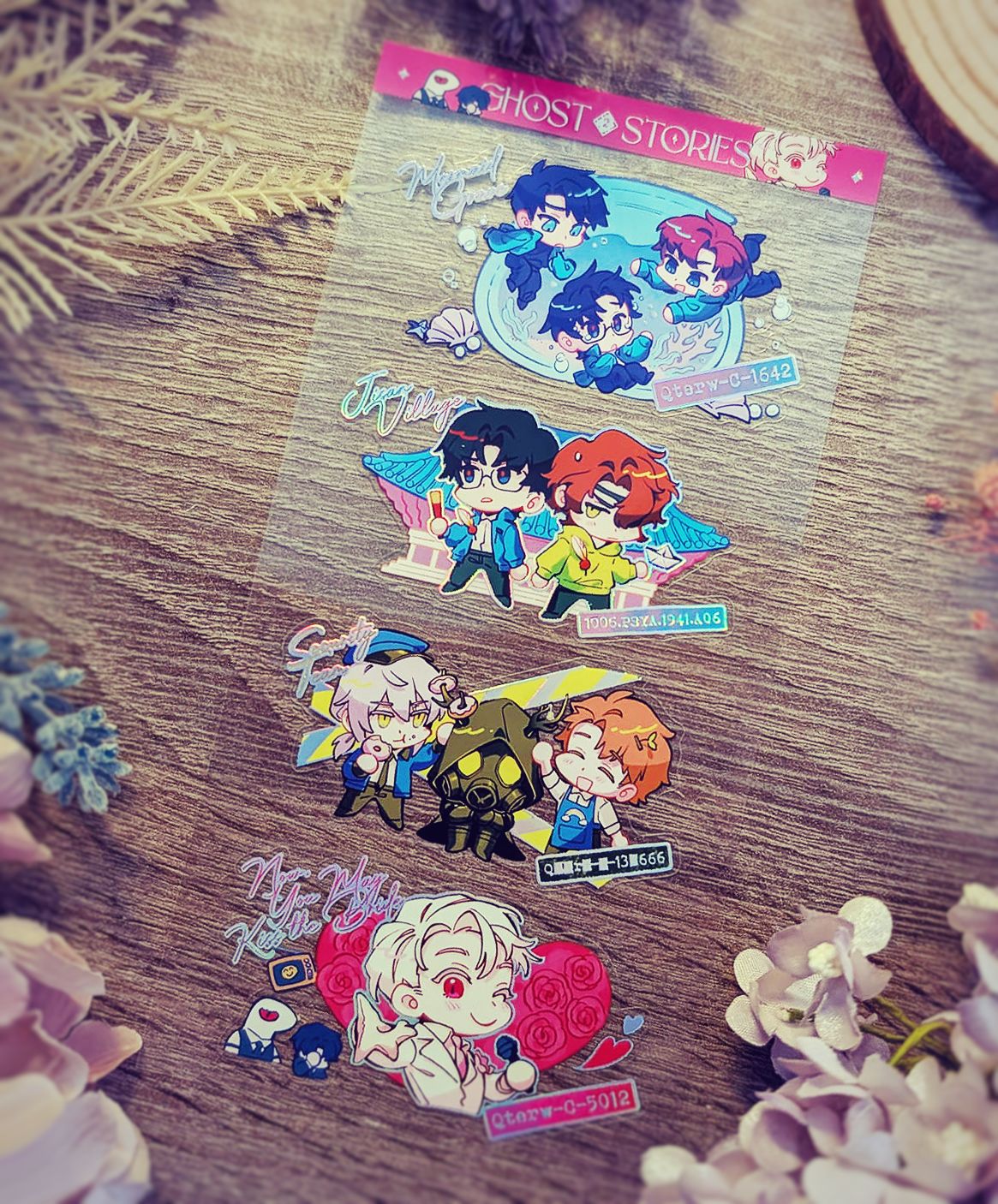 GSGW Holographic Stickers