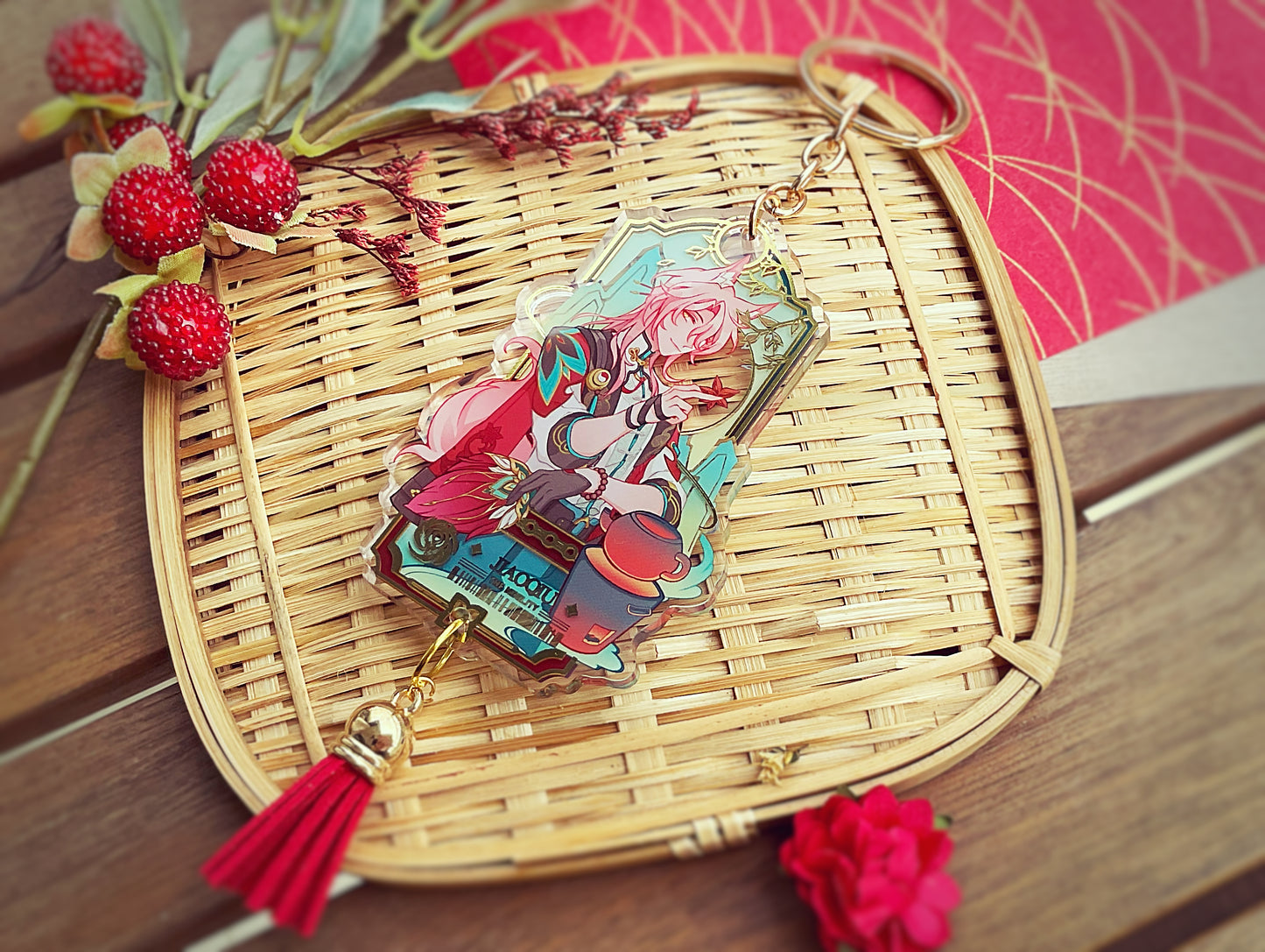 Honkai Star Rail Gold Foil Charms