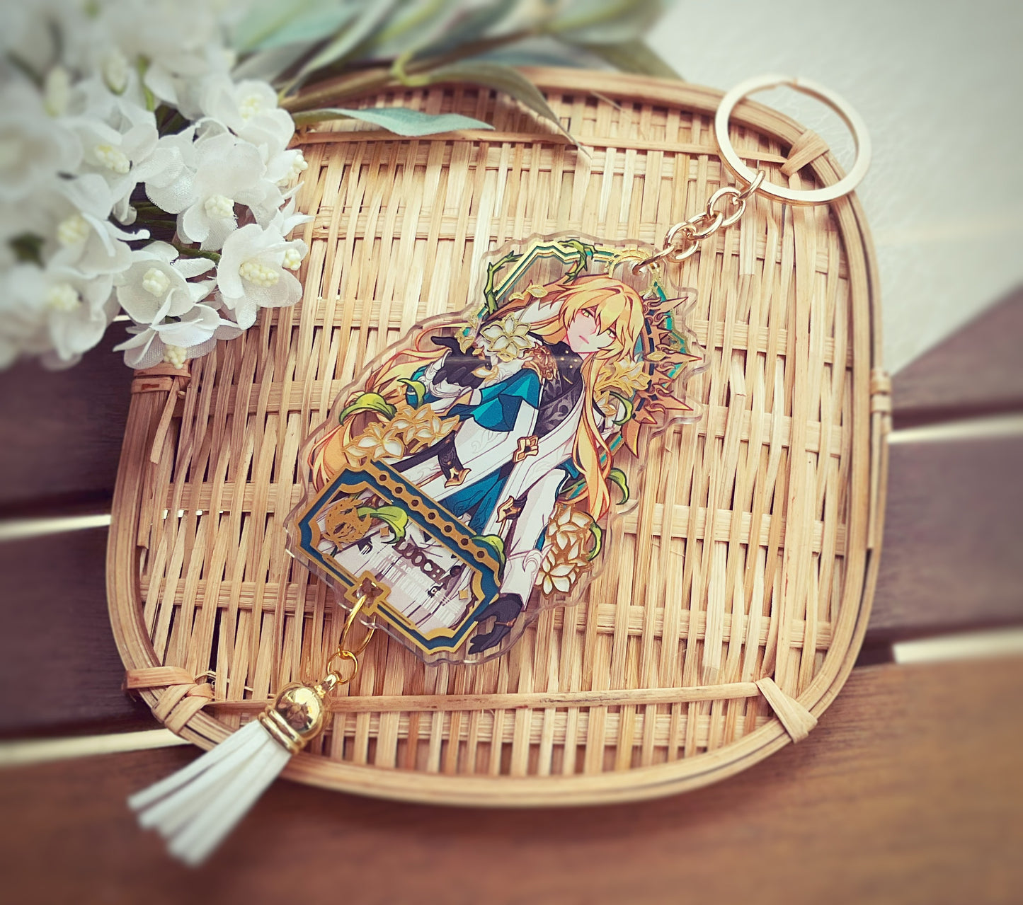 Honkai Star Rail Gold Foil Charms