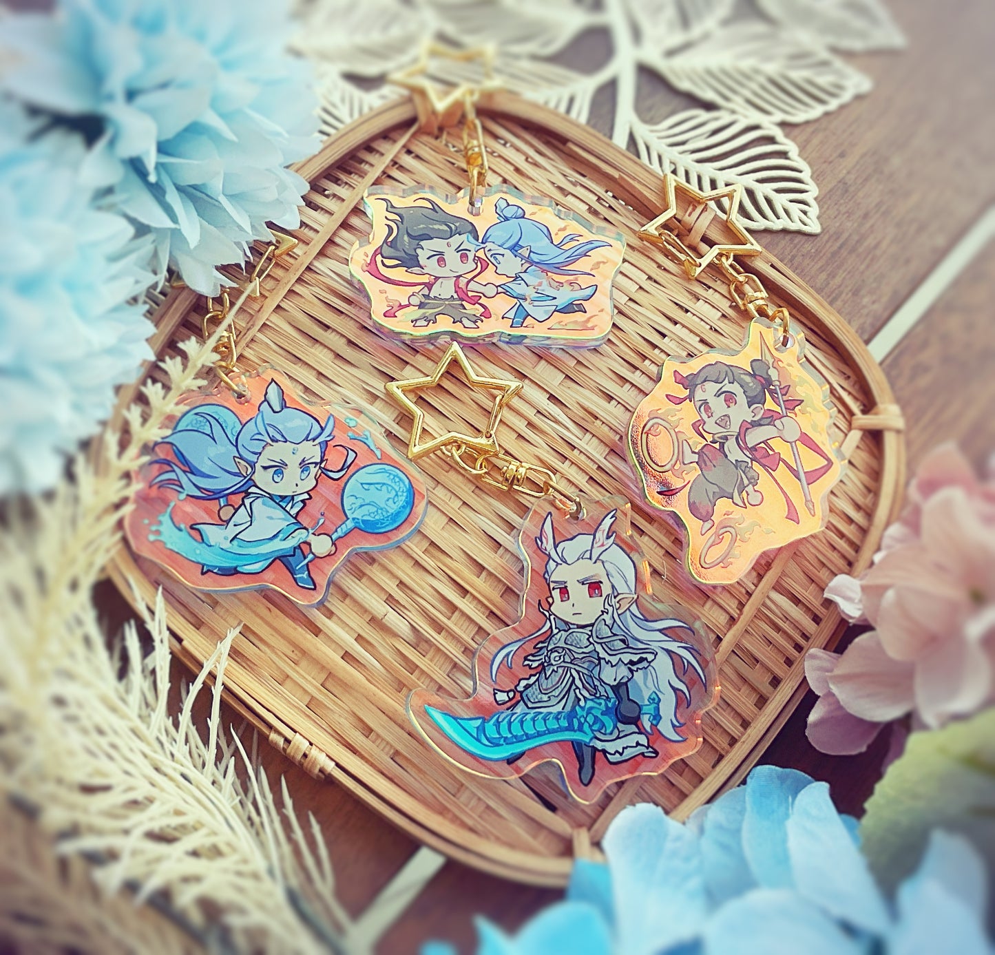 Nezha Holographic Charms