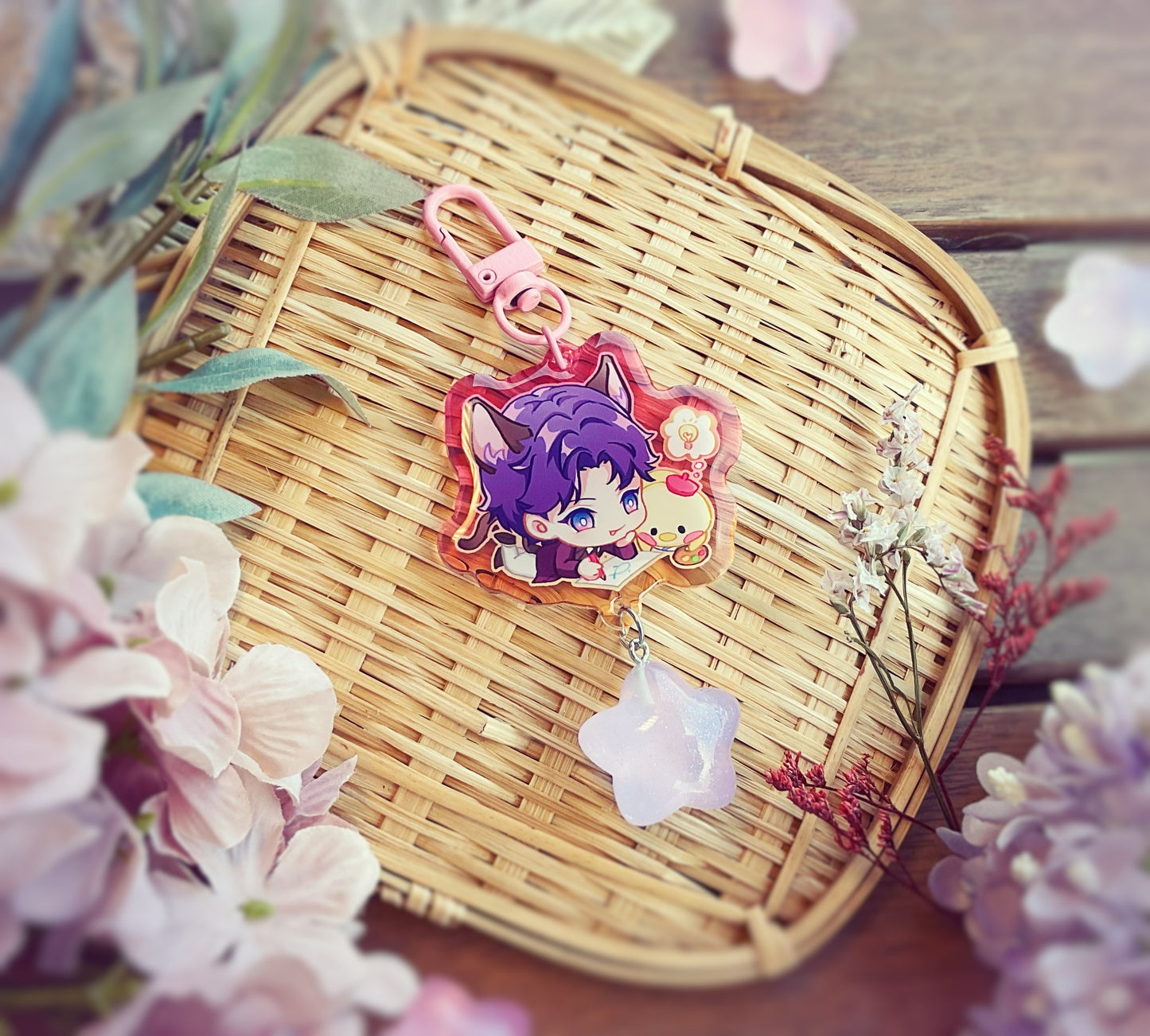Love & Deepspace Starry Kitty Charms