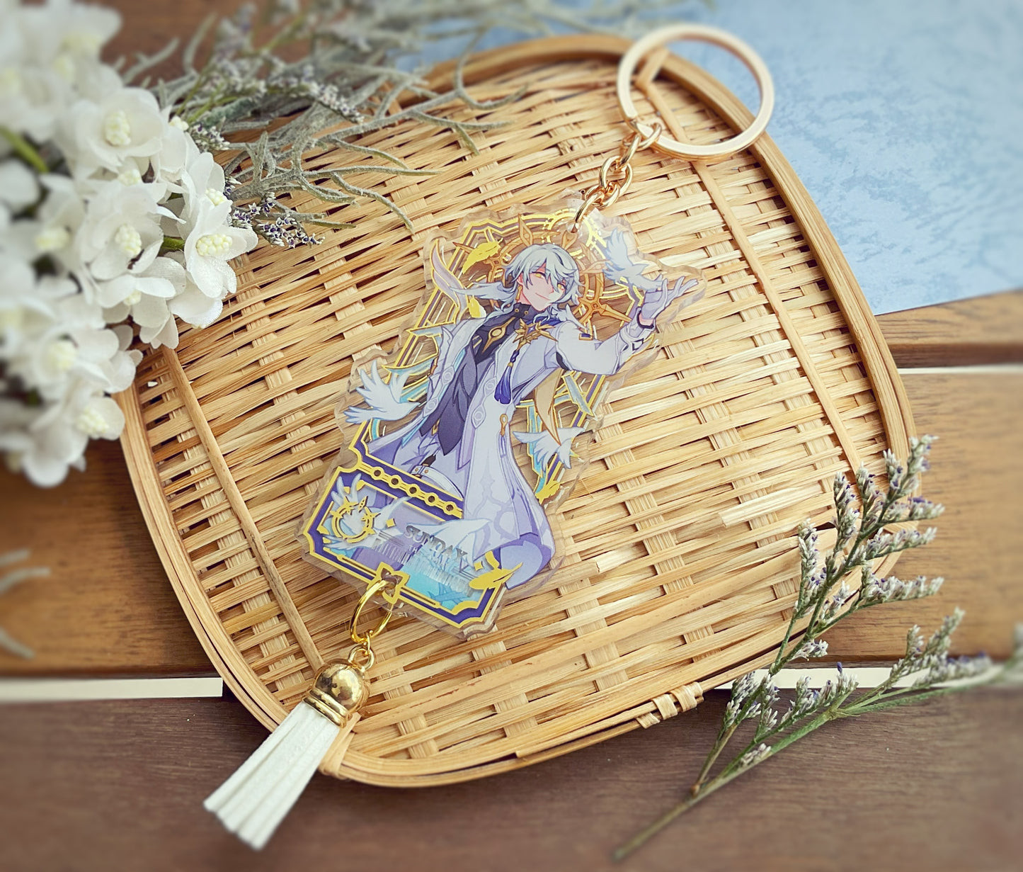 Honkai Star Rail Gold Foil Charms