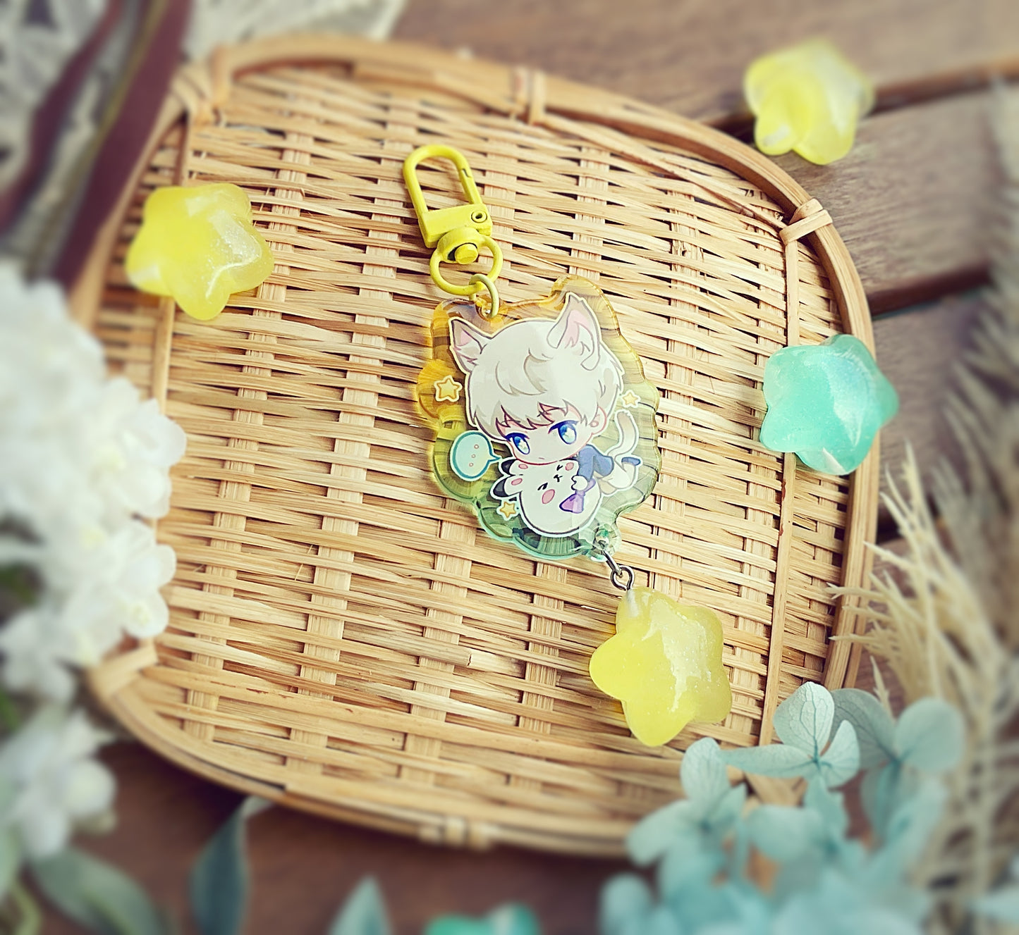 Love & Deepspace Starry Kitty Charms
