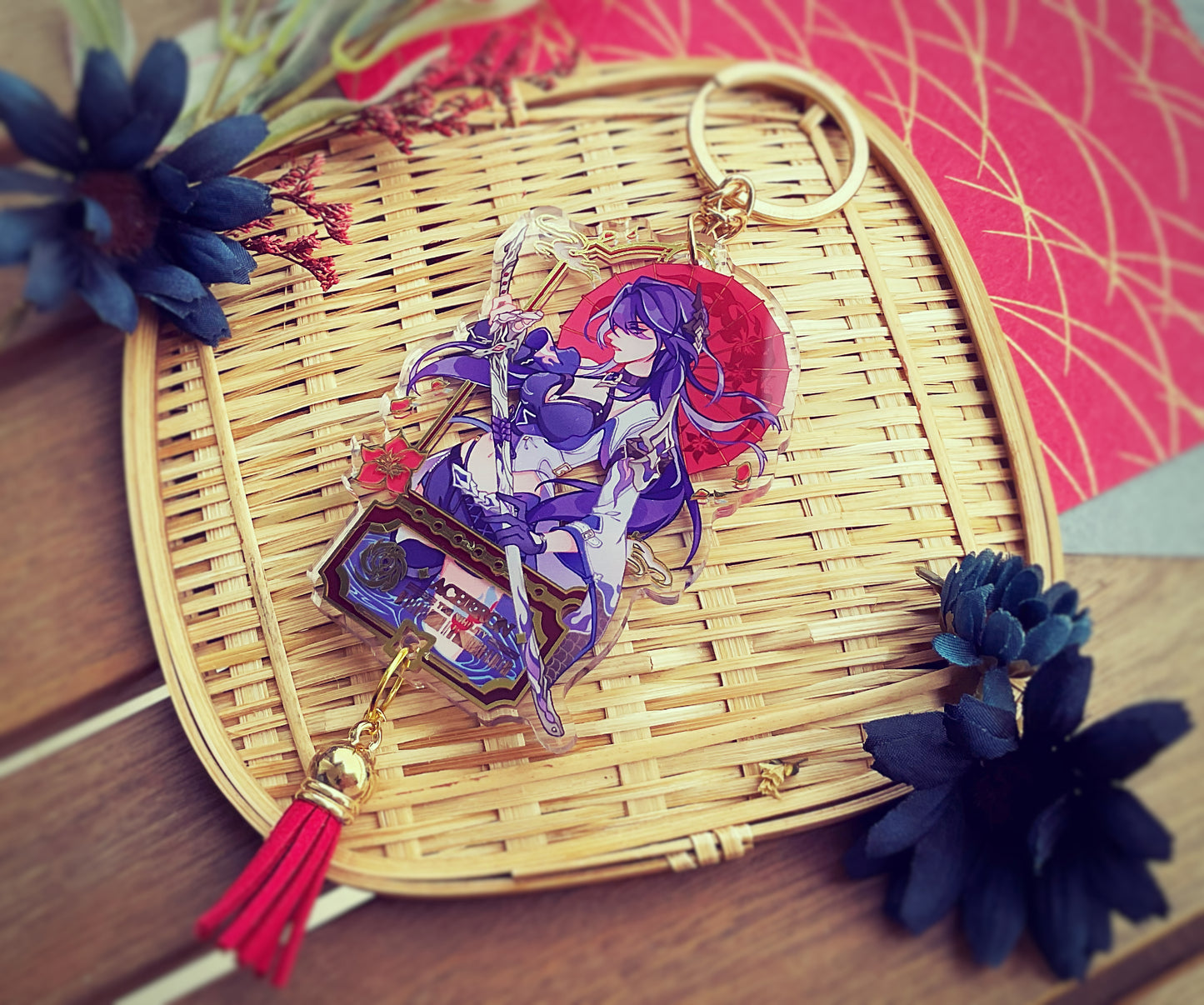 Honkai Star Rail Gold Foil Charms