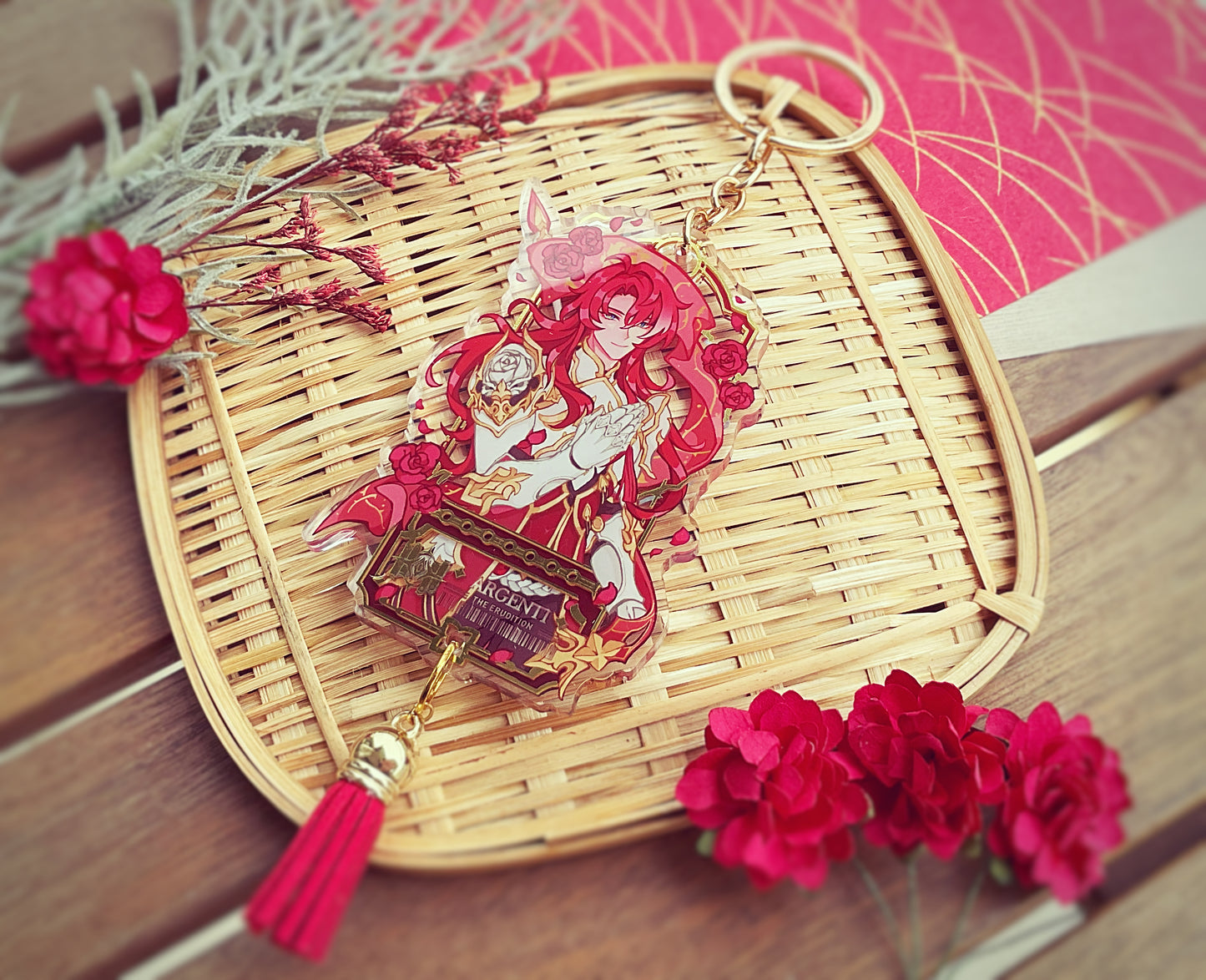 Honkai Star Rail Gold Foil Charms