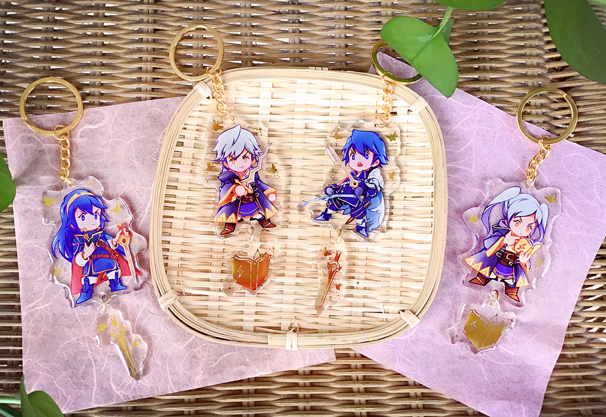 Fire Emblem Awakening Gold Foil Charms