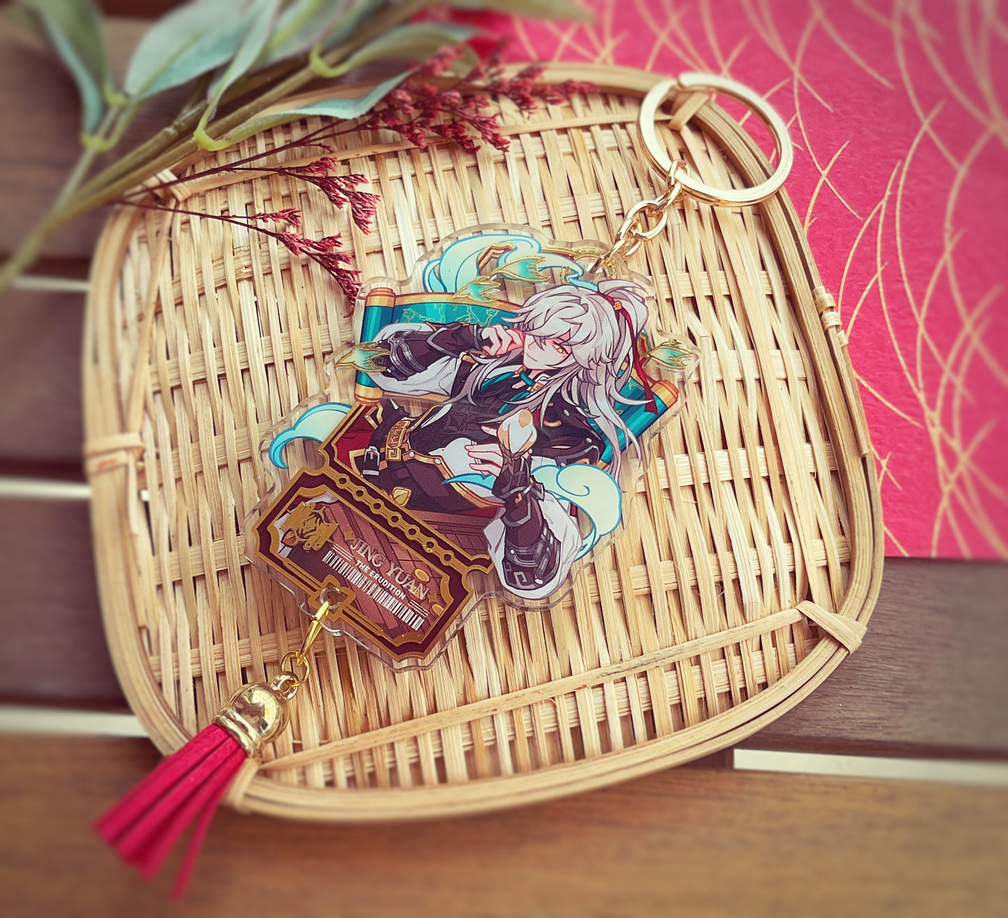Honkai Star Rail Gold Foil Charms