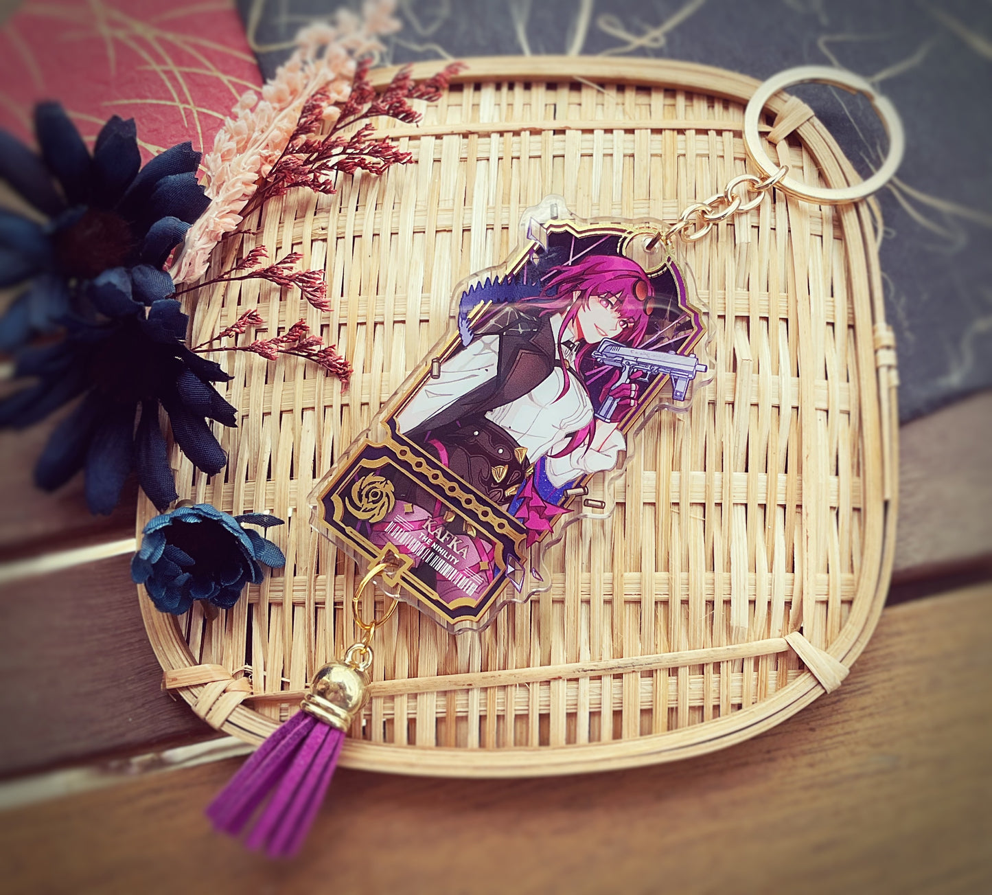Honkai Star Rail Gold Foil Charms