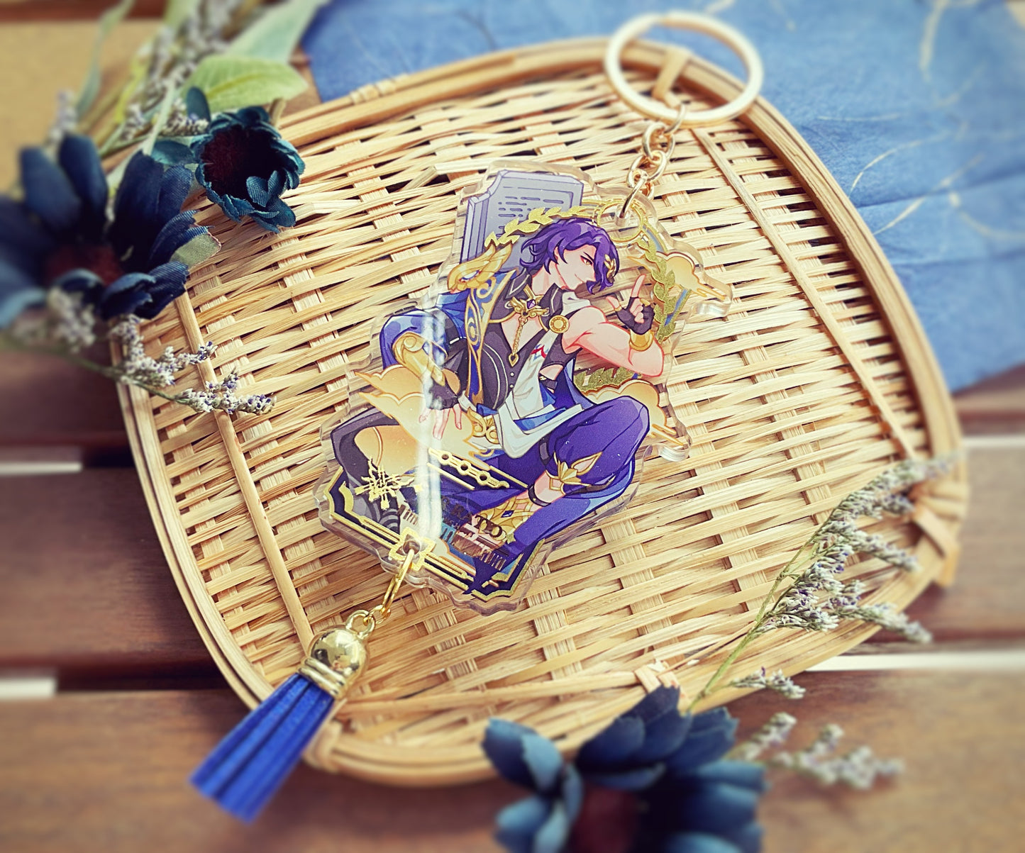 Honkai Star Rail Gold Foil Charms