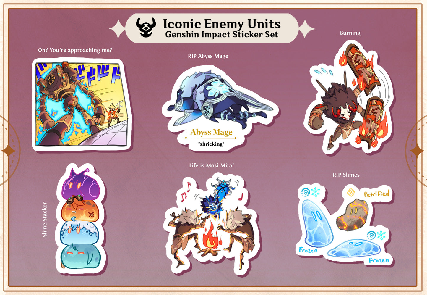 Genshin Meme Stickers