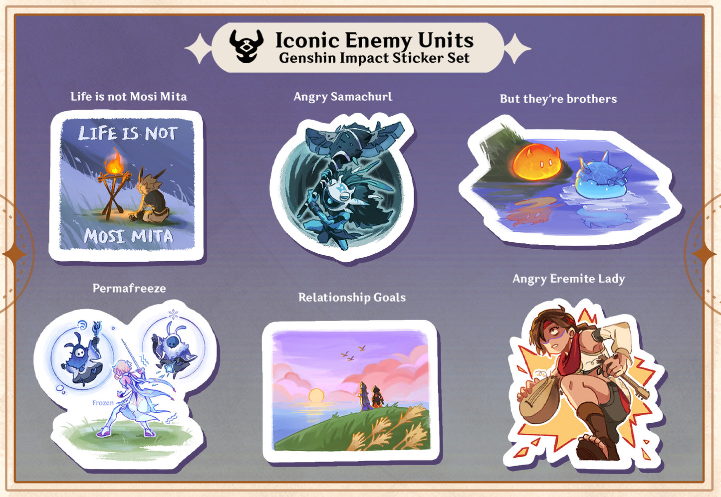 Genshin Meme Stickers