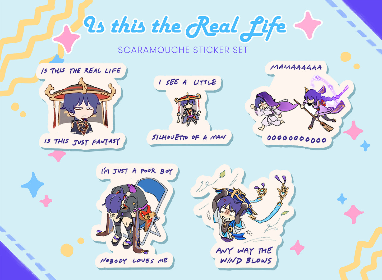 Genshin Meme Stickers