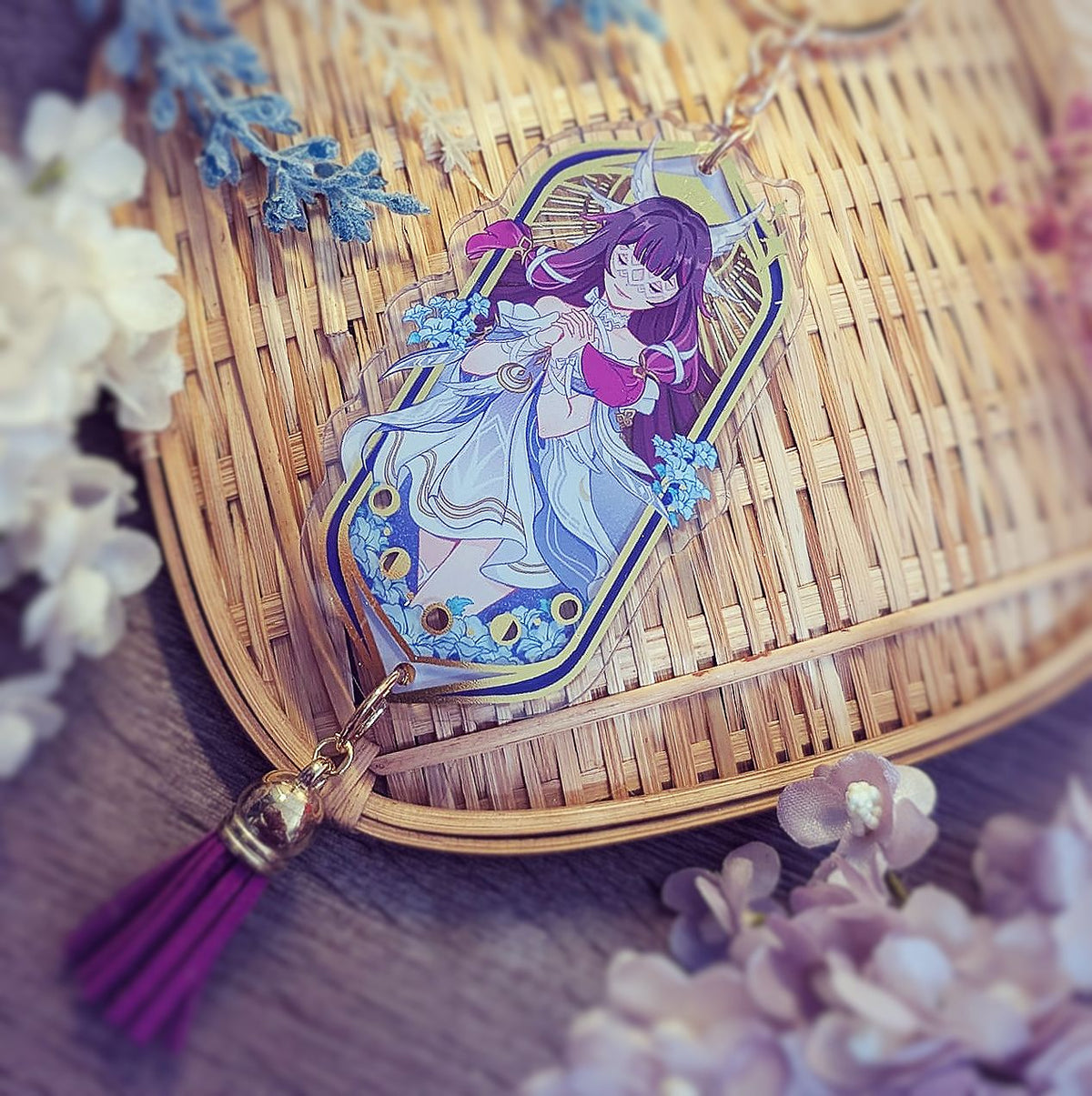 Genshin Gold Foil Charms