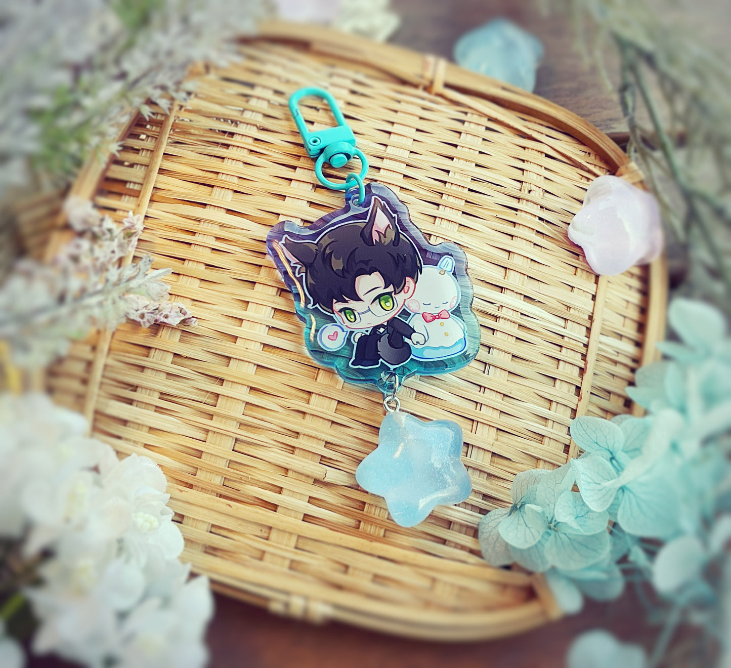 Love & Deepspace Starry Kitty Charms