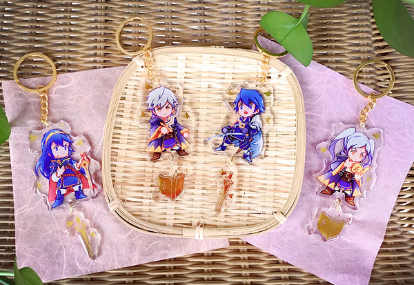 Fire Emblem Awakening Gold Foil Charms