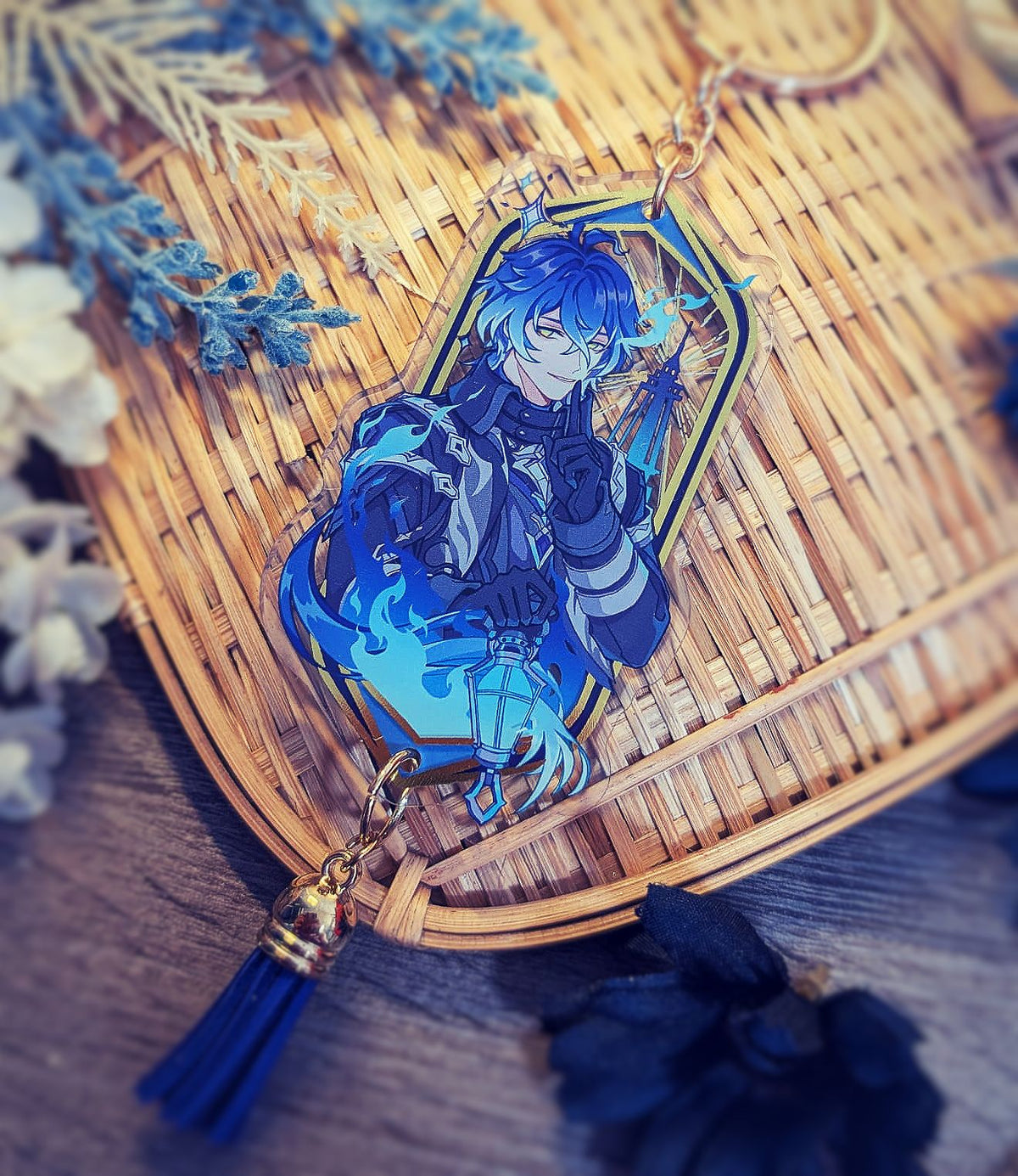 Genshin Gold Foil Charms