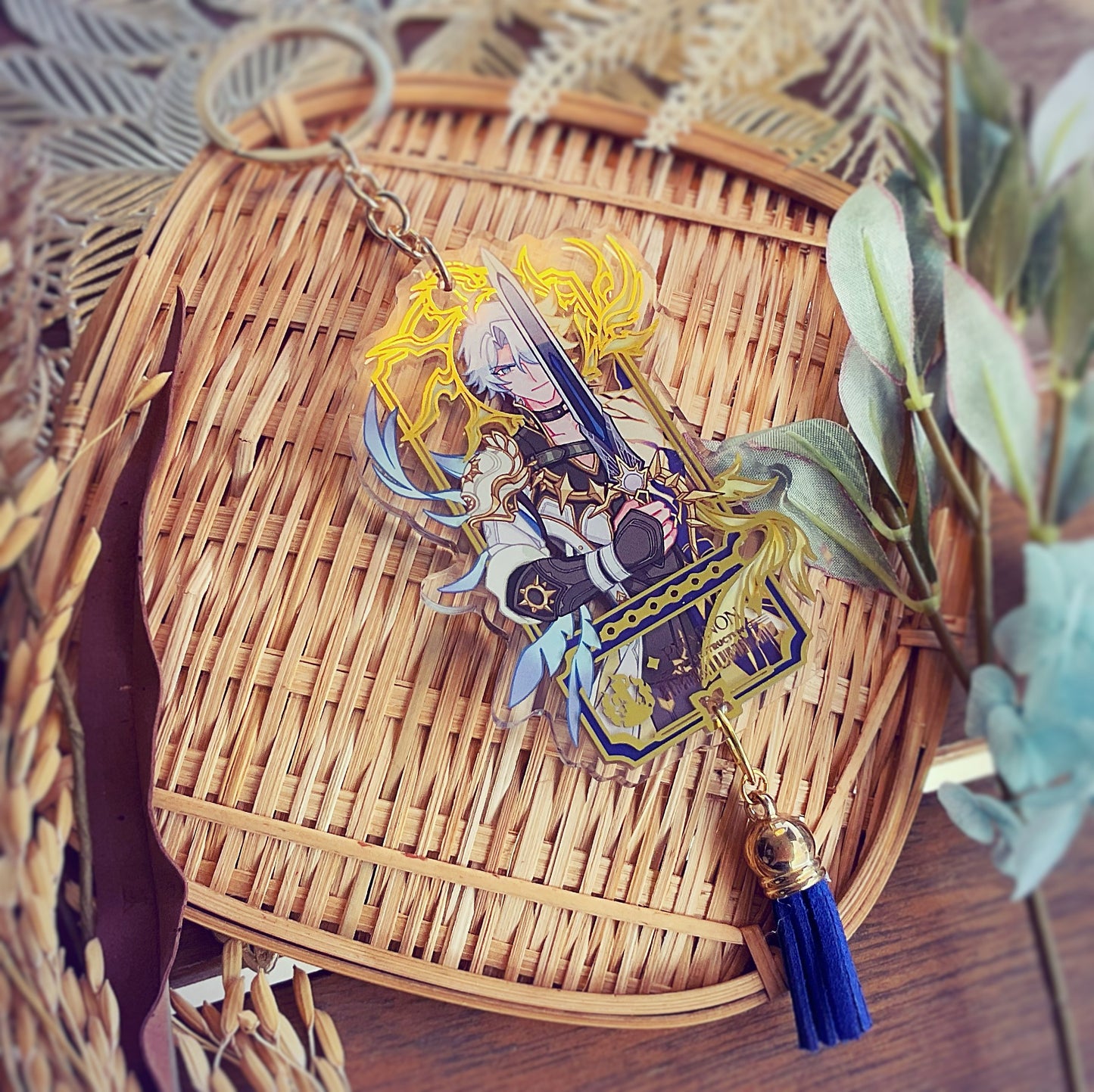Honkai Star Rail Gold Foil Charms