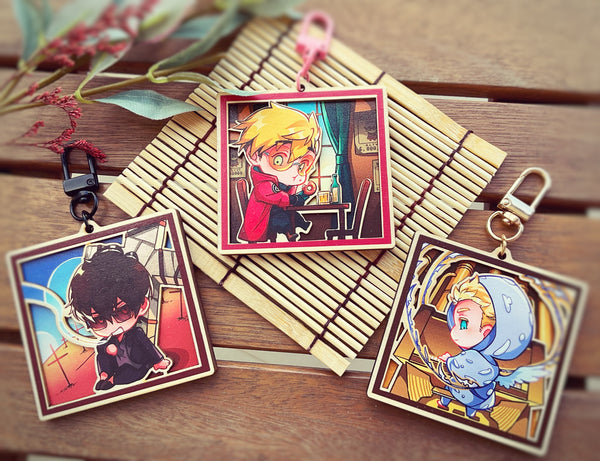 Trigun Wooden Charms