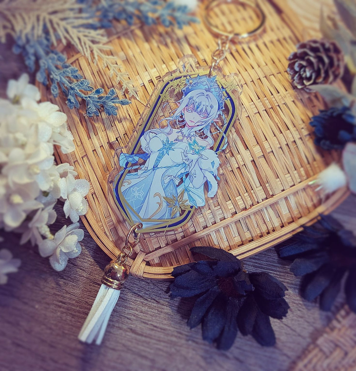 Genshin Gold Foil Charms