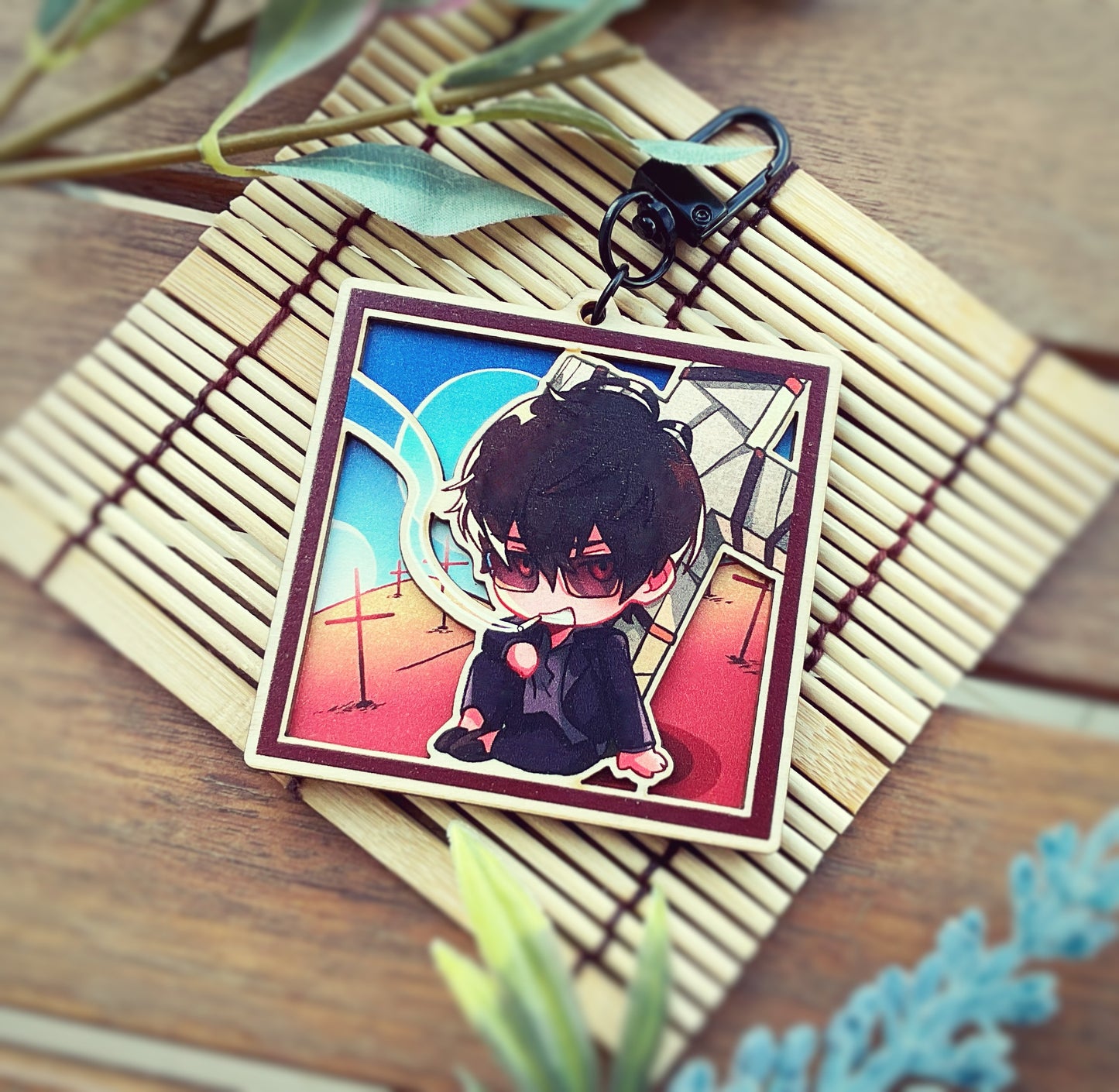 Trigun Wooden Charms